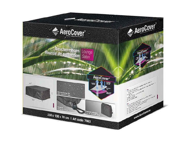 AeroCover Atmungsaktive Schutzhülle für Loungebänke 250x100xH70 cm